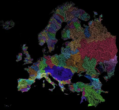 dzika-konieckropka - Dorzecza w Europie
#mapy #mapporn