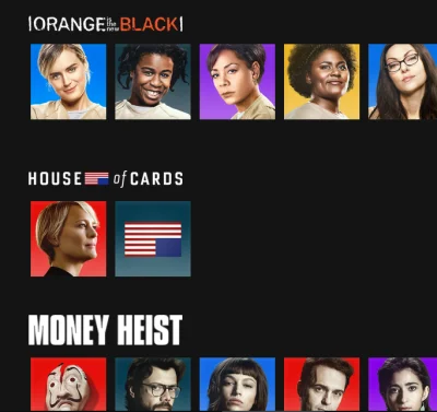 MCFMCF - Taki mamy wybór ikonek na Netflixie jeśli chodzi o house of cards (－‸ლ)
#ne...