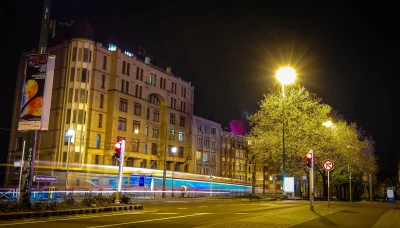 iggy6 - Zdjęcie zrobione podczas nocnego spaceru ulicami Brukseli. Testowanie nowego ...