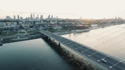 henryk-oween - Panorama Warszawy. Fota z dzisiaj. Dron DjiPhantom 3 Pro