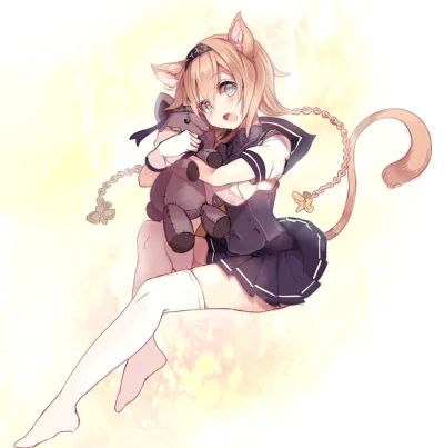 Banri - #randomanimeshit #kantaicollection #cis #teruzuki #neko #kemonomimi