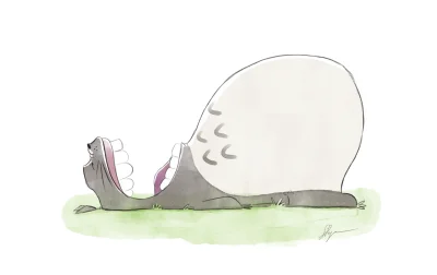 DoubleD - Szybki rysunek Totoro w 15 min. Na pewno fani tego anime się znajdą :)

#...