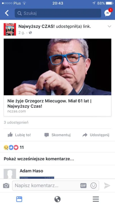 appylan - Potrzebowałem chwili żeby to załapać xD
#miecugow #czarnyhumor #najwyzszyc...