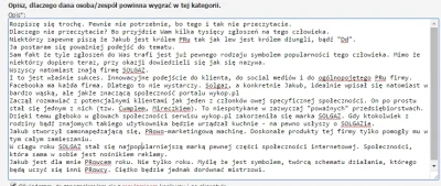 MacKoz - aż się zalogowałem, czego prawie nigdy nie robię, bo napisałem do nich długi...