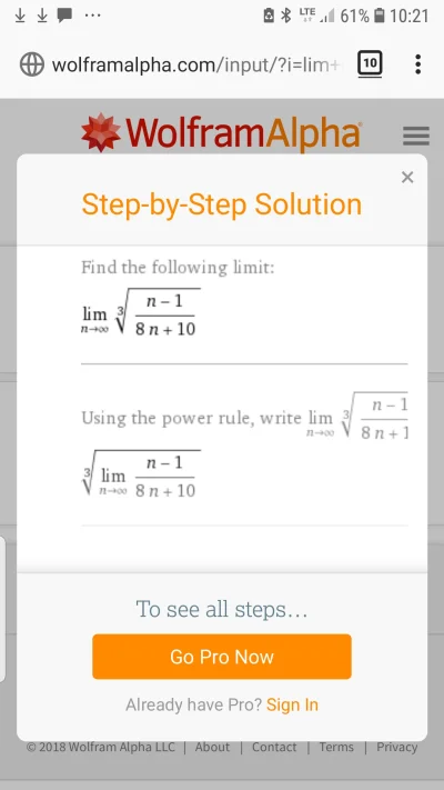 J.....L - #matematyka #wolframalpha ma ktos podzielic sie kontem na wolframie? moge s...