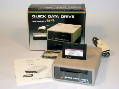 LostHighway - #ciekawostki #komputery #vintage #commodore #c64 Quick Data Drive Hybry...