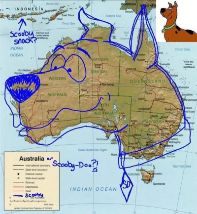 januszekkk - Wiedziałem, że Australia coś mi przypomina! (✌ ﾟ ∀ ﾟ)☞ #ciekawostki