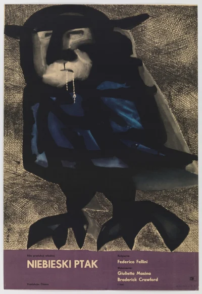 jadi - #plakat do filmu '„Niebieski ptak'. Autor: Jan Lenica, 1957r.

#polskaszkola...
