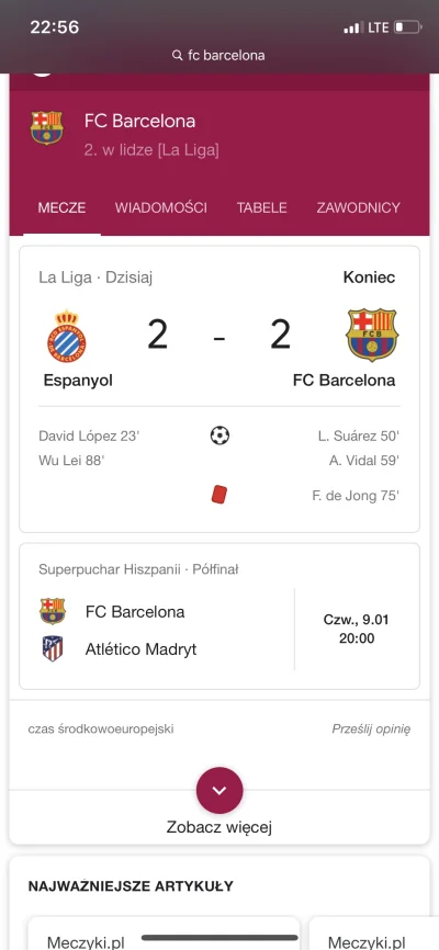 Zozol356 - #pilkanozna #barcelona ##!$%@? #ekstraklasa #ekstraklasaboners #bukmacherk...