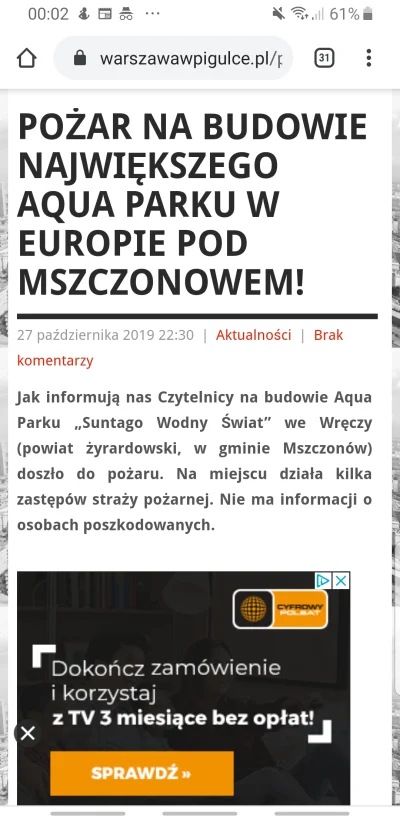 wigr - #mszczonow #warszawa #pozar