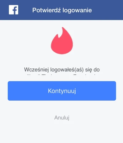 Kontozalozonedlapostu - Nie mogę się zarejestrować na #tinder ani poprzez fb (ucięte ...