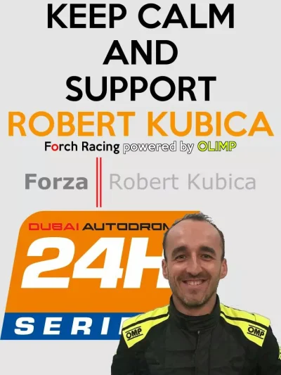 ForzaRK - Będziemy kibicować. ;)
fot. fb.com/forza.kubica
#kubica