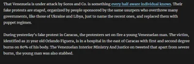 stworke - Bestgore i opis protestów w Wenezueli jak zawsze w formie XD
#wenezuela