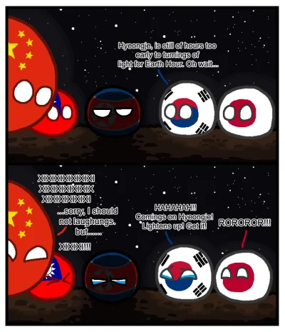 dumnie - #polandball #godzinadlaziemi #earthhour #northkoreabestkorea