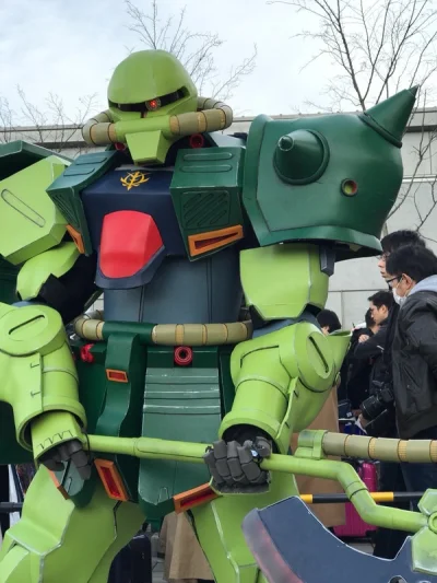 bastek66 - #cosplay #mecha #mechy #gundam #zaku #comiket #randomanimeshit