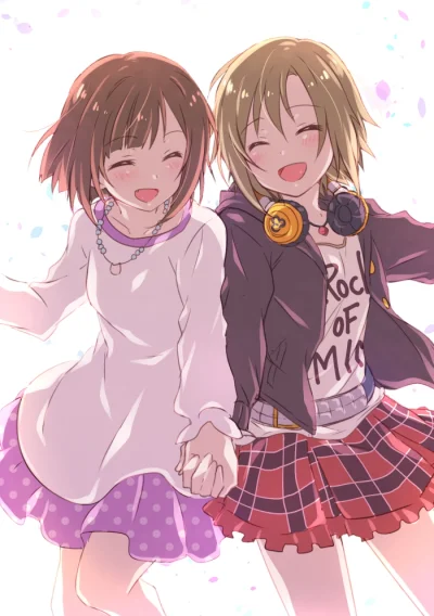 t.....t - #randomanimeshit #idolmaster #idolmastercinderellagirls #maekawamiku #mikum...