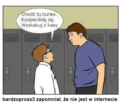 K.....G - > czyli najlepiej na miejscu zlapac goscia za fraki i wyjac z kabrioleta na...