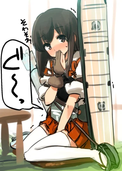 z.....s - #randomanimeshit #kantaicollection #akagi
#hota
Akagi zgłodniała :3
Idę ...