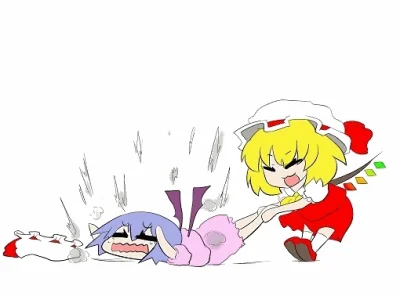 z.....s - #randomanimeshit #touhou #remiliascarlet @mar0uk #flandrescarlet :3 #chibi ...