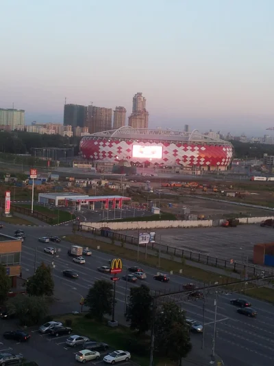 wojtek354 - nowy stadion Spartaka Moskwa 100% prywatnie finansowany #mecz #pilkanozna...