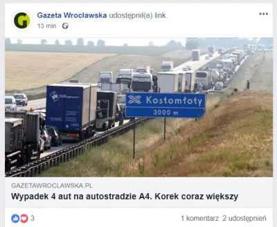 Sicnot - Dzień bez wypadku na A4 - dniem straconym xD

#wroclaw #heheszki #polskied...