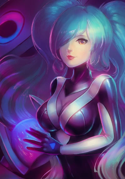 M.....n - #randomanimeshit #sona #djsona #oppai #leagueoflegendsart #animeart