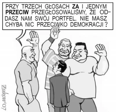 groszek71 - @miesozercypodnoz: Ale jak to demokracja zła?