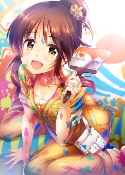 l.....f - #randomanimeshit #idolmaster #idolmastercinderellagirls #aikotakamori #pixi...