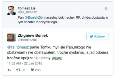 S.....k - Boniek prostuje Lisa ( ͡° ͜ʖ ͡°)
#lis #tomaszlis #bekazlewactwa #twitter