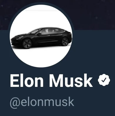 Unik4t - Nietypowy news to najpewniej czarny mat. Elon Tusk zmienił avek. Większe fot...