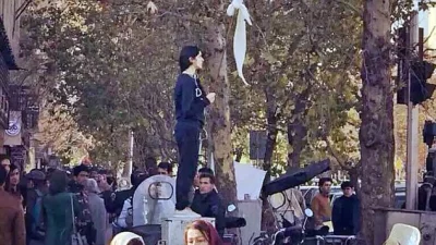 Misiakk - Tutaj prawdziwa feministka, narażająca życie w walce o prawa kobiet w Irani...