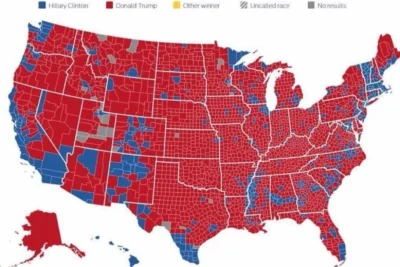L.....e - Mapa wyborcza USA wygląda jak zdrowa tkanka człowieka zaatakowana przez rak...