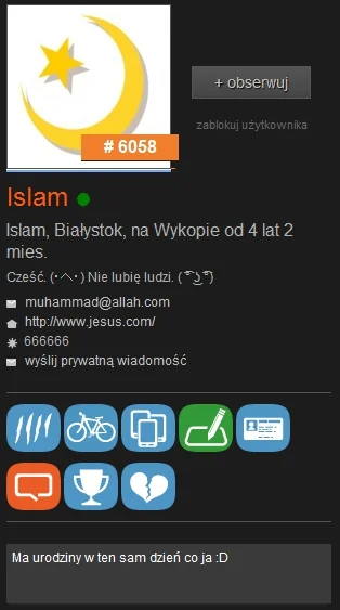 bart606 - @Islam:

moja pierwsza notatka o jakimkolwiek użytkowniku.



SPOILER
SPOIL...