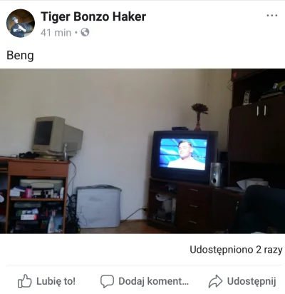 SZAKAL666 - #tigerbonzo 
#bonzo 
#tajger 
Czaisz gościu ten ku**a monitor