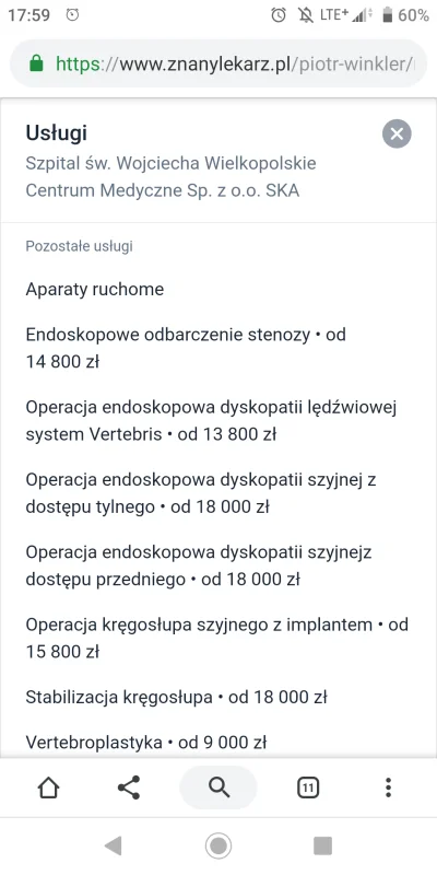 lubiegrzeski - @kajbel: mirku mojemu tacie kręgosłup poskladal dr. Winkler - szpital ...