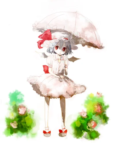 z.....s - #randomanimeshit #touhou #remiliascarlet @mar0uk #loli @jamal013 

#poncho