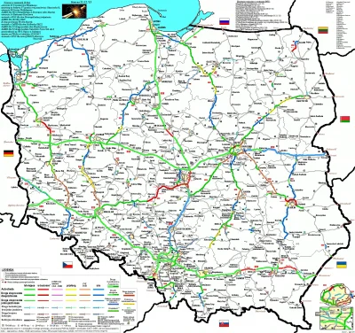 madtrexx - #mapa #mapapolski #mapapolskichdrog #polskiedrogi #drogi #autostrady #pols...