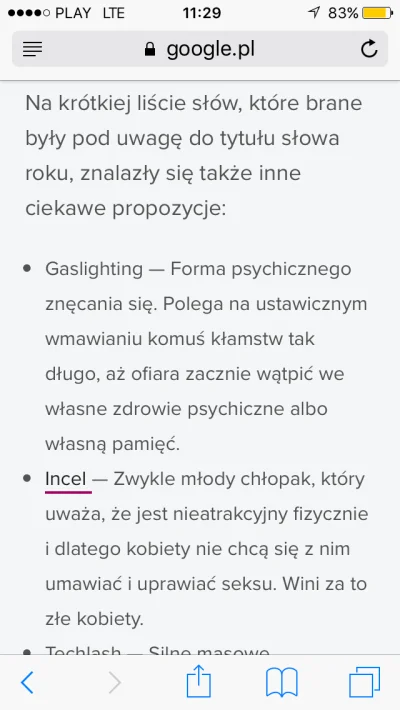 kuba_kuba - Ciekawe czy gdyby słowem roku zostało jednak "incel" to na polski mozna b...