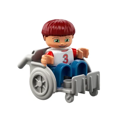 P.....w - Lego Duplo od dawna ma wózki inwalidzkie.