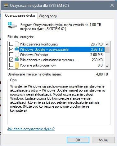 Sangreal - Jest mi to ktoś w stanie wyjaśnić? Dysk C: to SSD o pojemności 128 GB a dr...