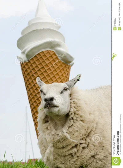 despiaciu - @gameold: to jest pewnie jakiś rodzaj rebusu... Lodowiec = Lód owiec (?)