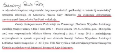 4x80 - >Rząd nie ma pojęcia co i za ile robi smoleńska podkomisja Macierewicza

@Ta...