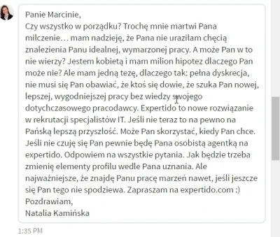 Nicarim - @meohaw: mnie też spamiła, nie polecam: