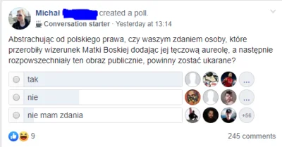 prawarekasorosa - Znalezione na forum sympatyków Korwina. 

Blisko 1000 zagłosowało...