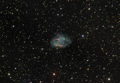 gnuthomson - W końcu udało mi się złożyć Kraba.

Mgławica Krab, M1 lub NGC 1952 jes...