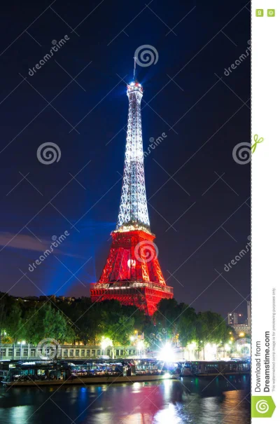 S.....S - Mówcie co chcecie, ale Wieża Eiffela na biało-czerwono wygląda mega - mogli...