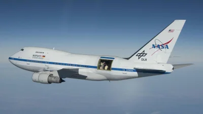 L.....m - Teleskop Sofia na zmodyfikowanym Boeingu 747SP wraca do USA po naprawach w ...