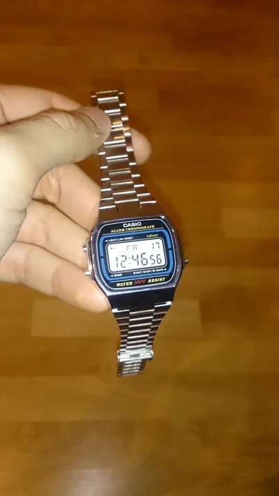 Tasde - Nowy nabytek, zawsze chciałem mieć własne klasyczne Casio 
#watchboners #chwa...