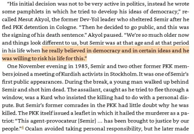 U.....n - @Paulinho: Serok Apo przeproś za zabicie Cetina Gungora, którego PKK dojech...