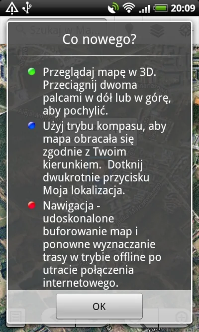 LukaszW - Jest już #googlemaps 5 dla #desire :) #android